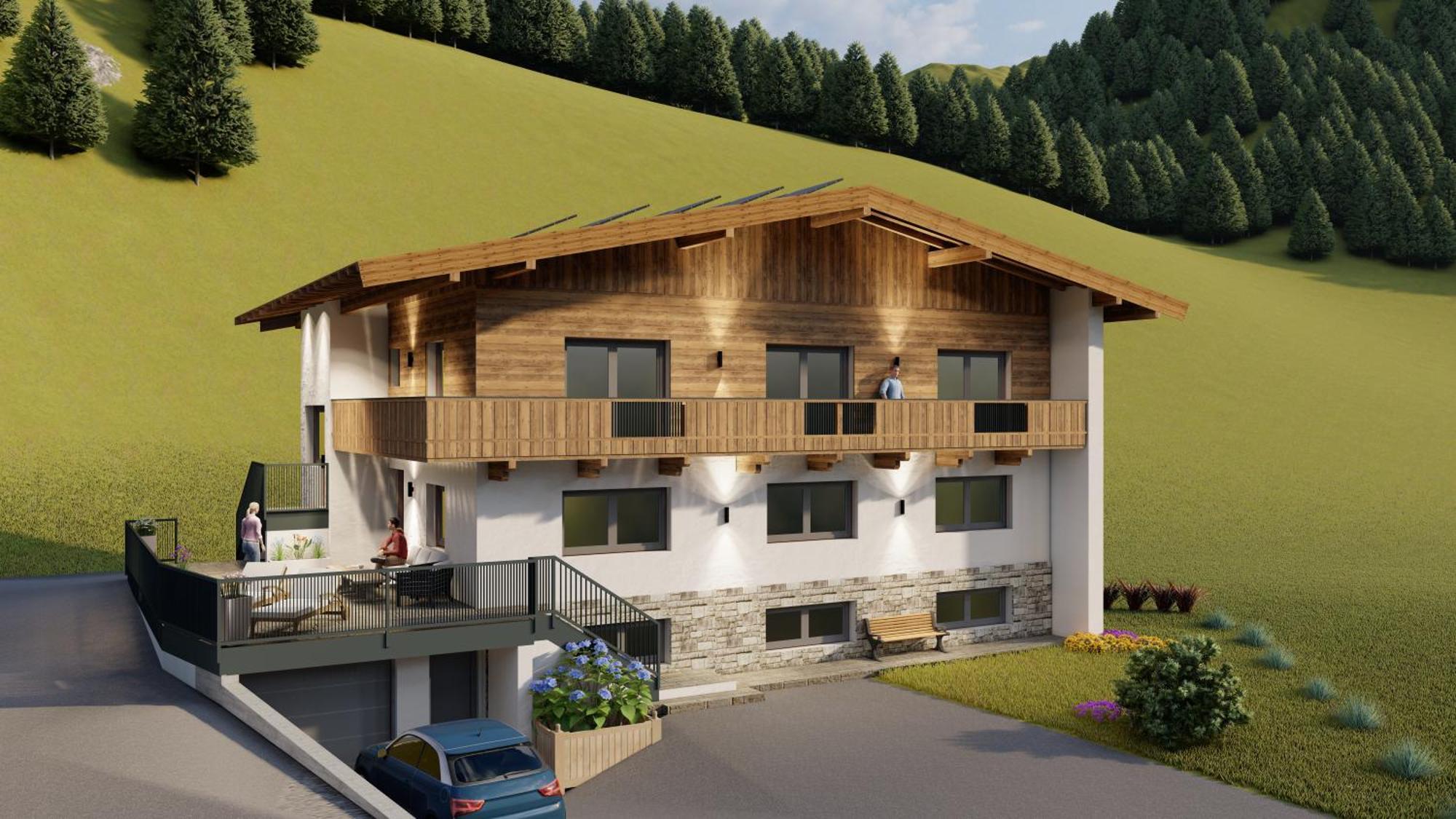 Ferienhaus Evelyn Tux Ngoại thất bức ảnh